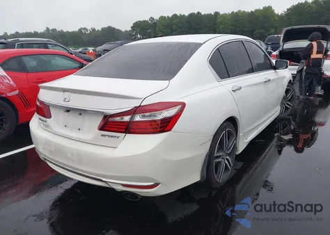 2016 Honda Accord Sport from USA, damaged, VIN 1HGCR2F53GA101945